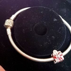Pandora bracelet with Christmas charm